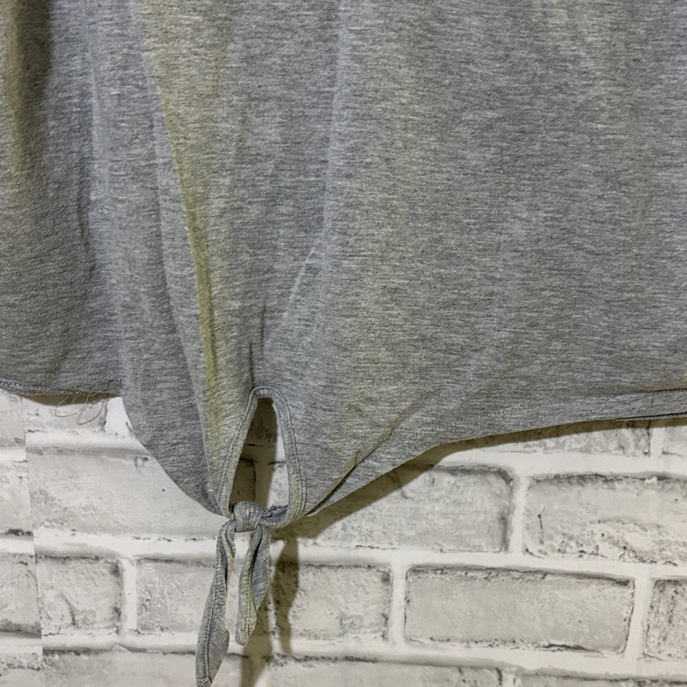 George Light Gray Muscle Tee with spark Banana Detail - Picture 4 of 5
